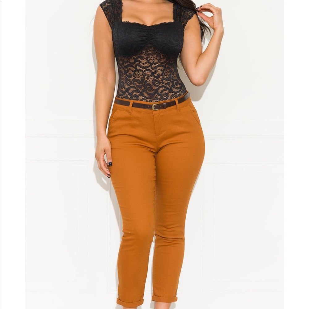 Bodysuit Lace Black
